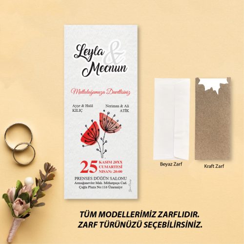 Otuz9 Uzun Davetiye 1501 - Otuz9 Reklam